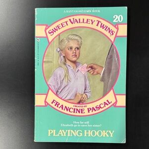 Sweet Valley Twins #20: Playing Hooky - Vintage Bantam-Skylark Paperback Novel